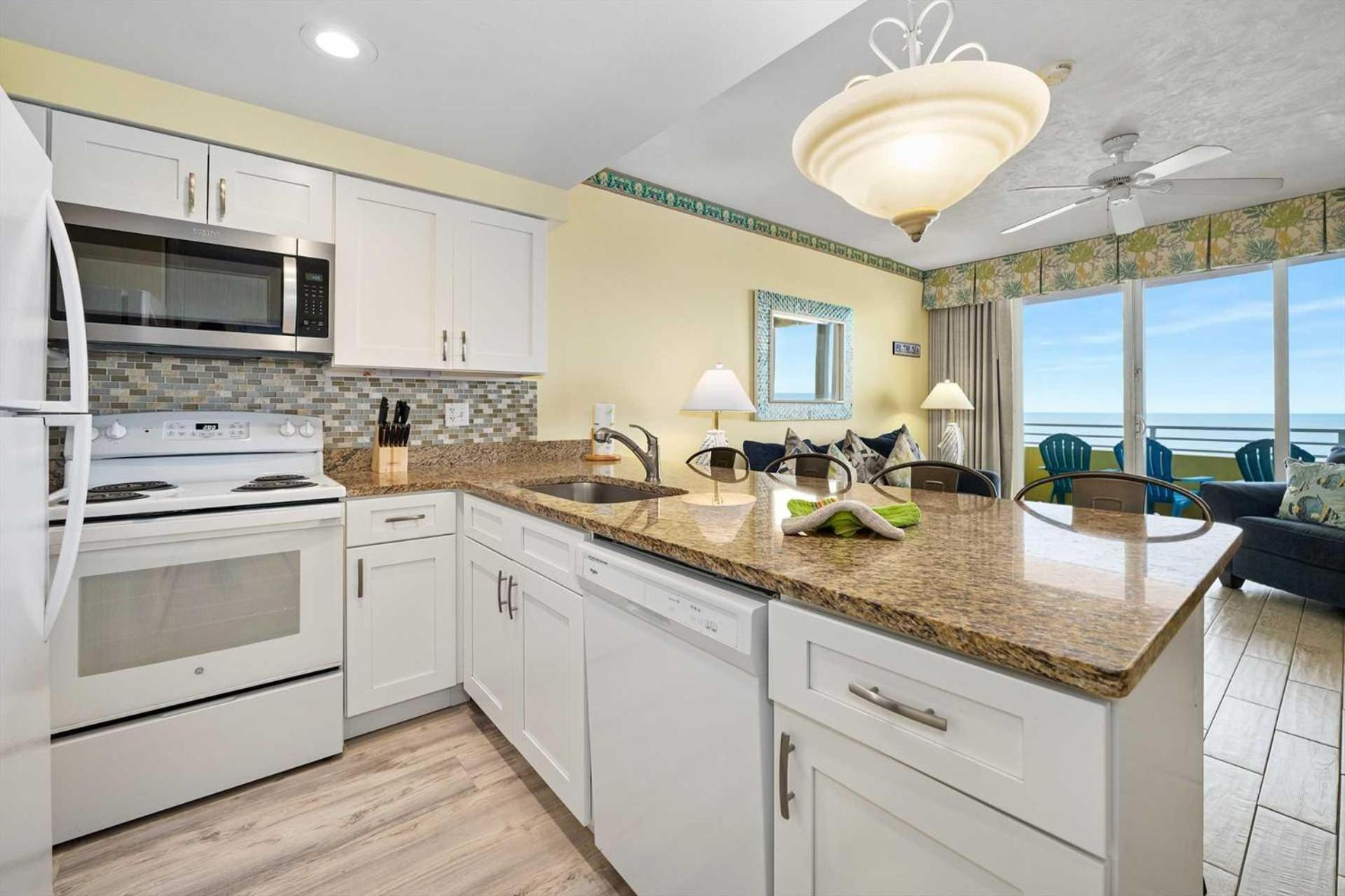 Luxury 10th Floor 1 Bedroom Direct Oceanfront Wyndham Ocean Walk Daytona | 1006 Ferienhaus *