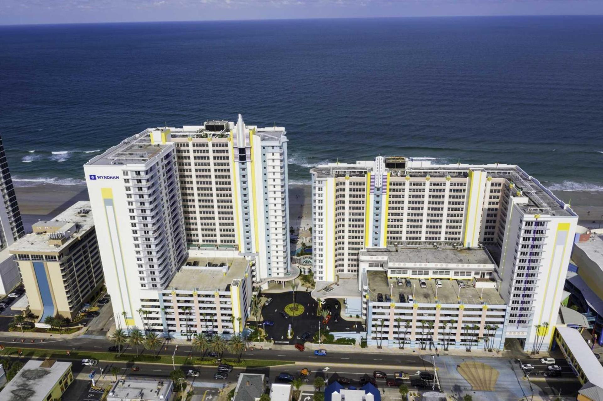 Luxury 10th Floor 1 Bedroom Direct Oceanfront Wyndham Ocean Walk Daytona | 1006 *